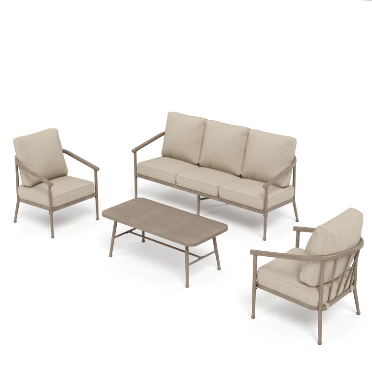 Tico 5 - Person Outdoor Seating Group with Cushions