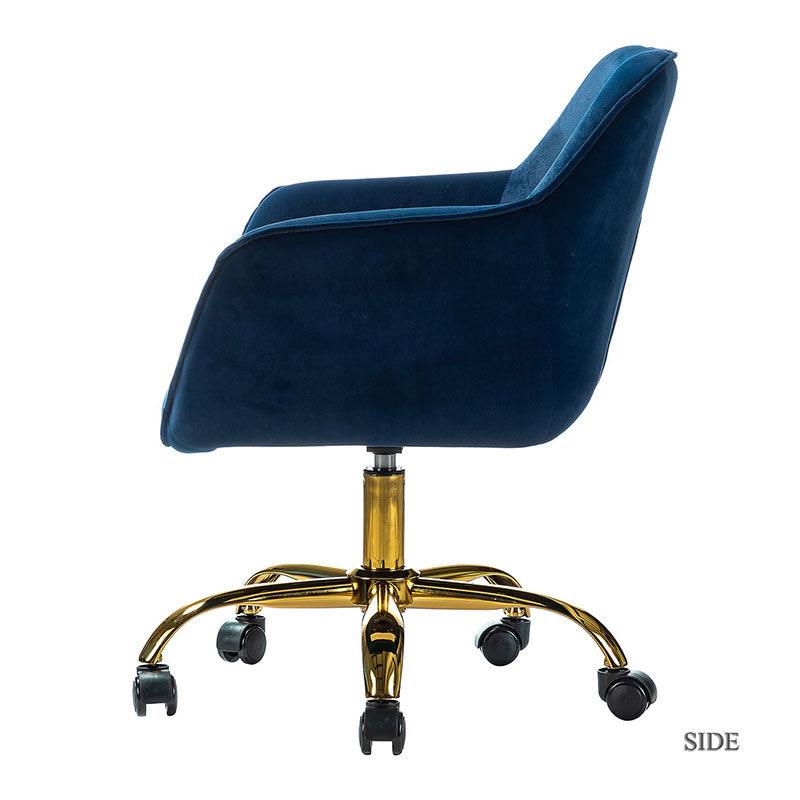 Jovida Velvet Tufted Office Chair