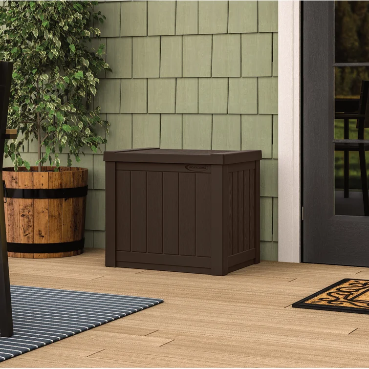 Suncast 22 Gallons Water Resistant Resin Deck Box