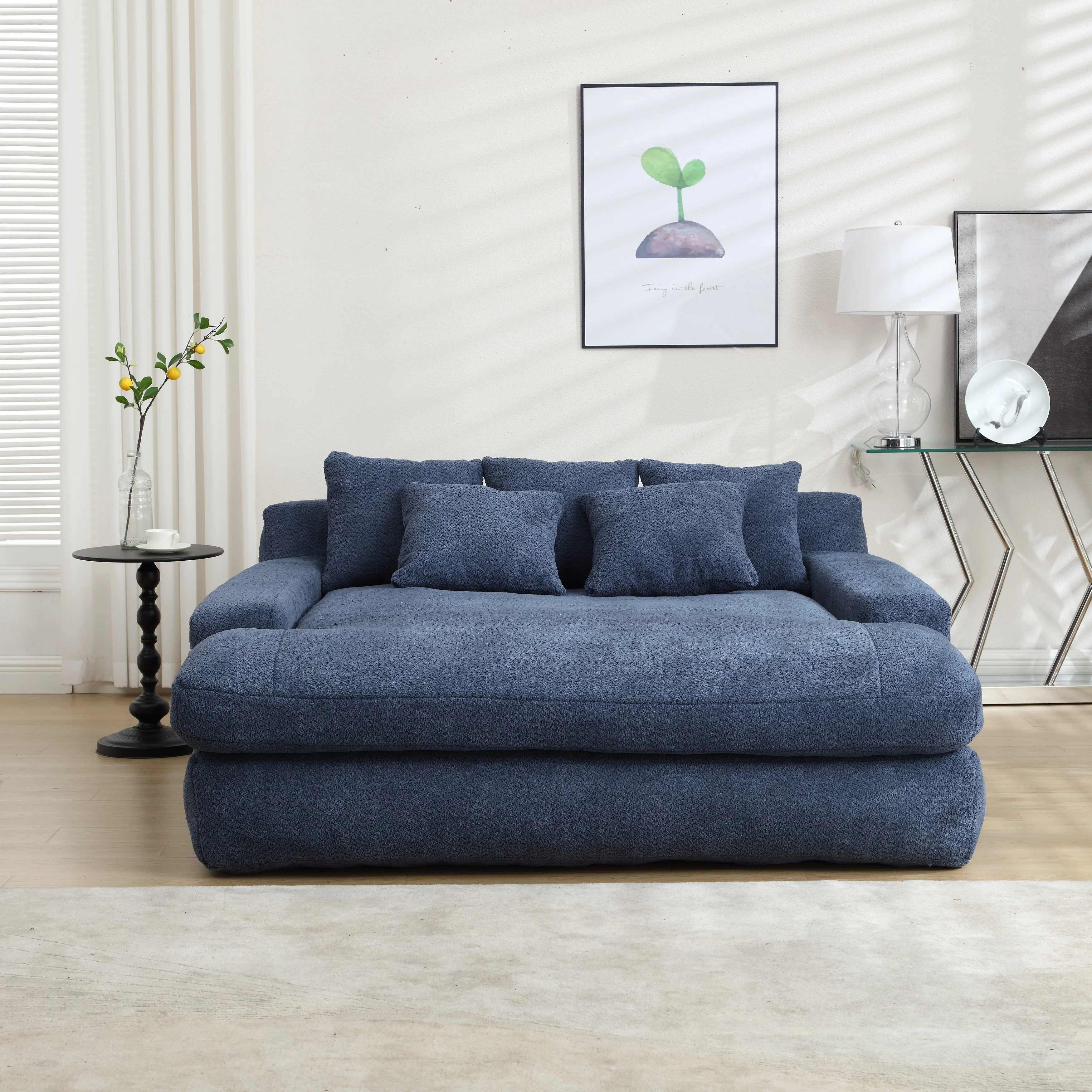 Comfy Sofa 2-seater Deep Seat Couch