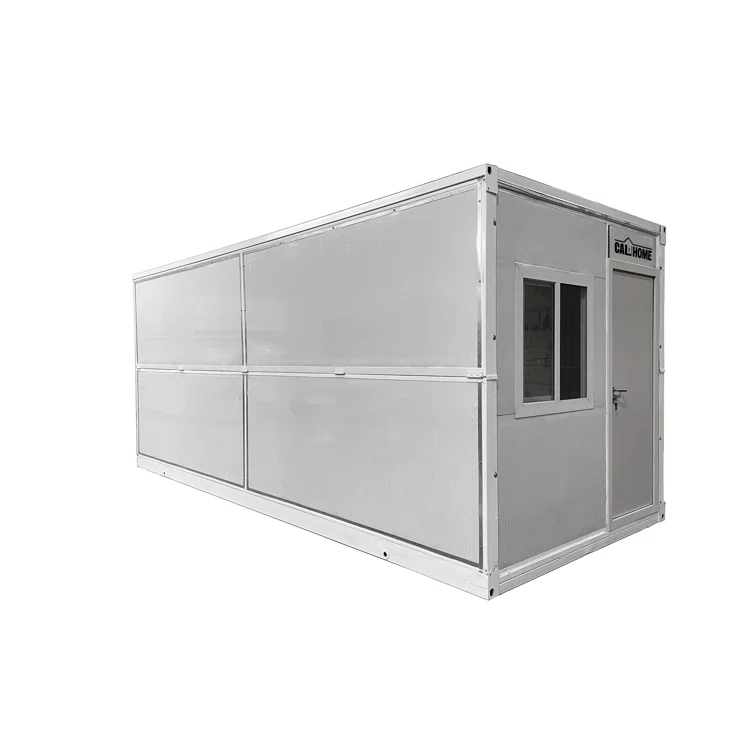 8 ft. W x 19 ft. D Assembled Tiny House Storage Shed with Floor