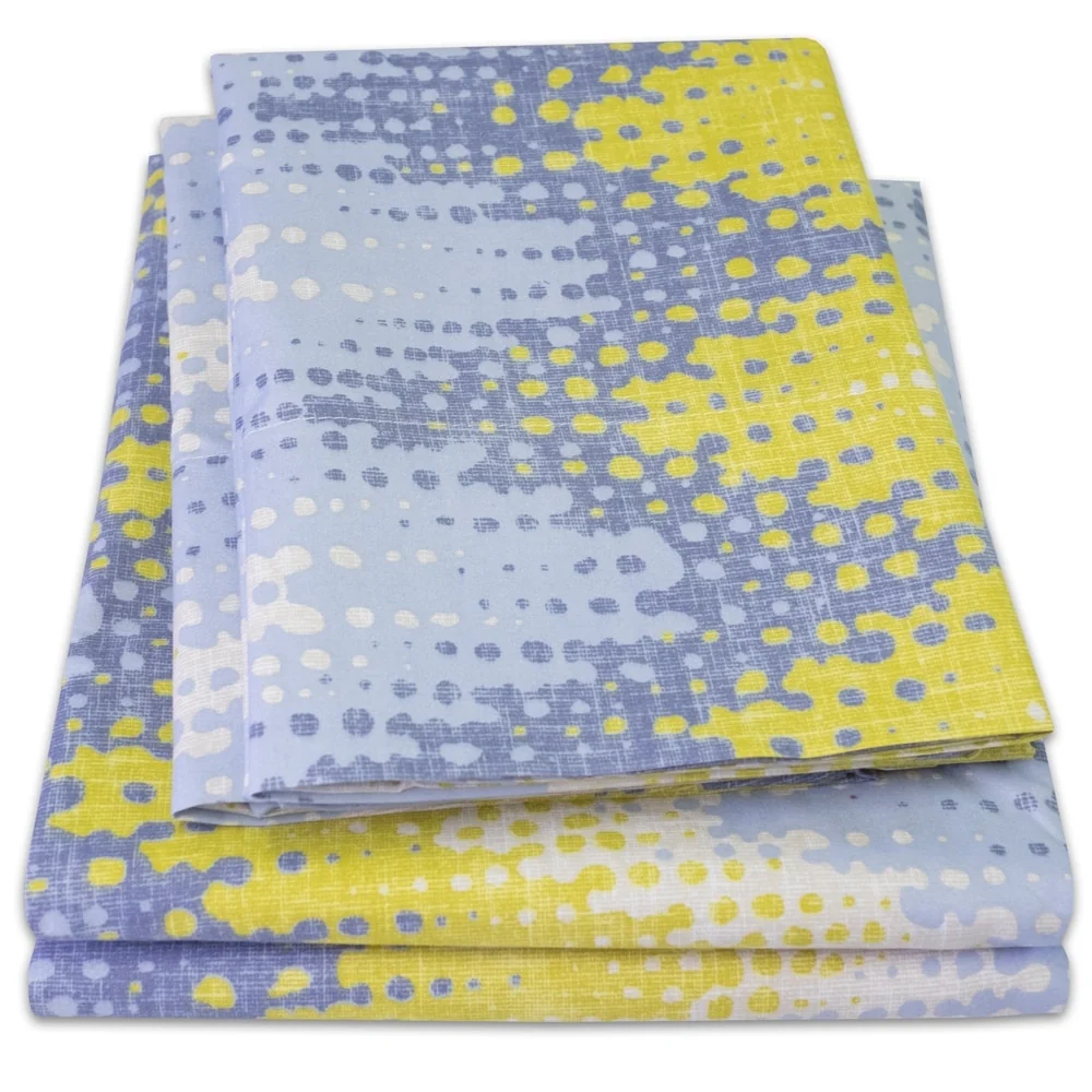 Malibu 4-Piece Patterned Deep Pocket Sheet Set