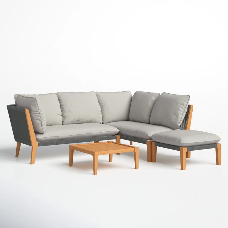 Habitat 5 - Person Outdoor Seating Group with Cushions