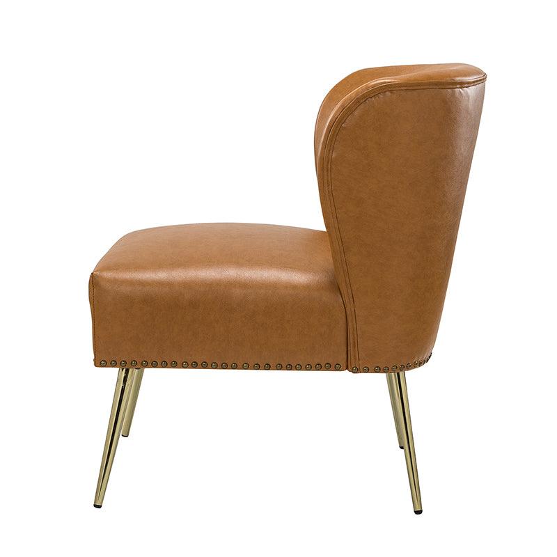 Angela Leather Side Chair