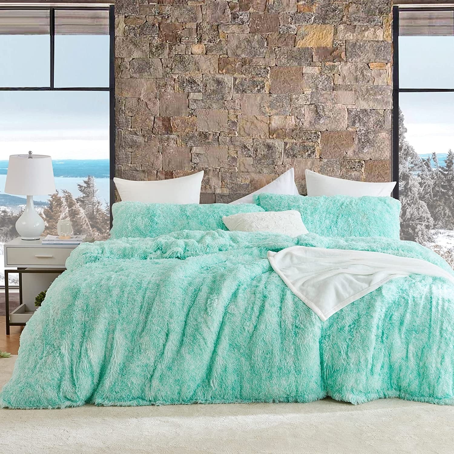 Socially Distant - Coma Inducer? Oversized Comforter Set - Island Hideaway