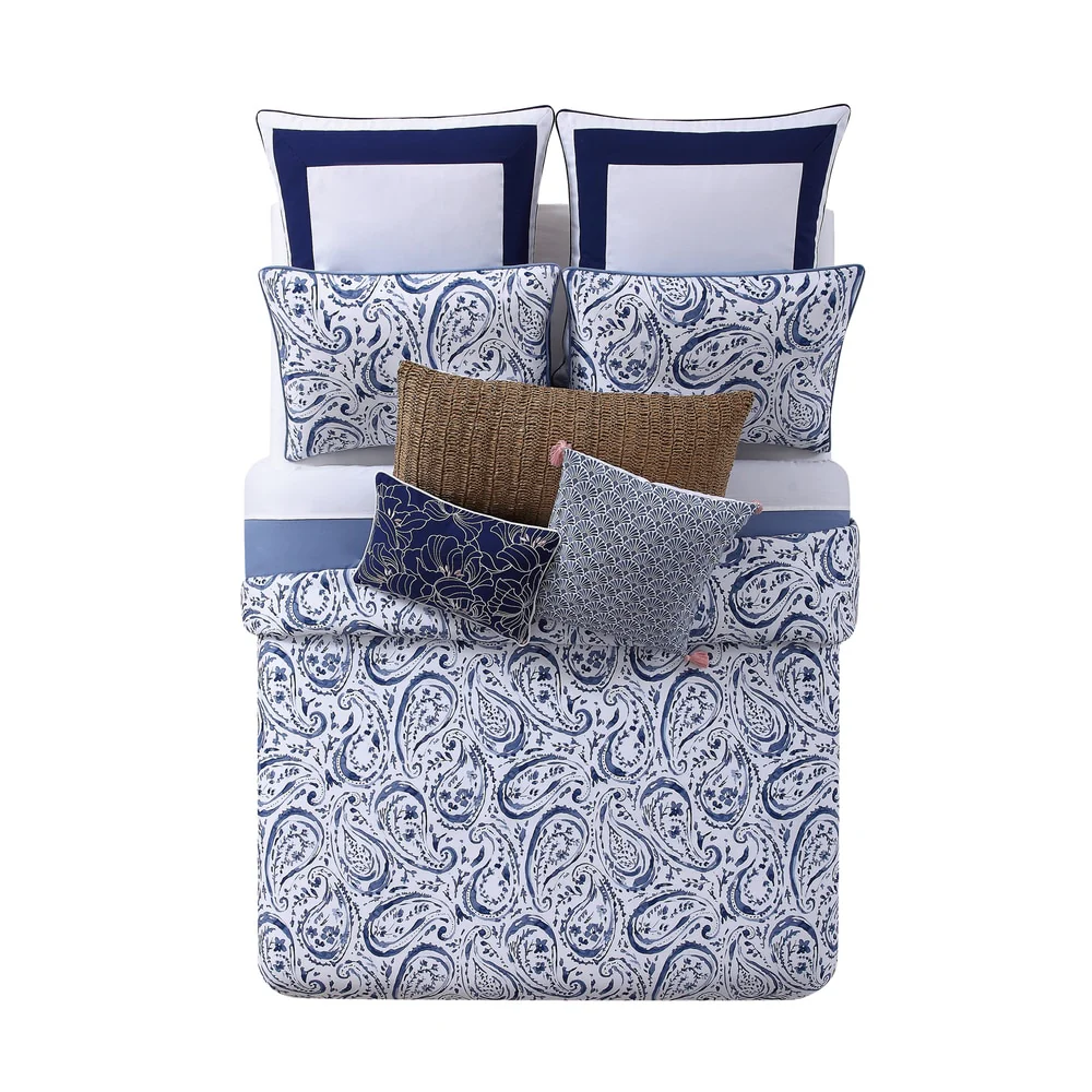 Oceanfront Resort Indienne Paisley Cotton Comforter Set