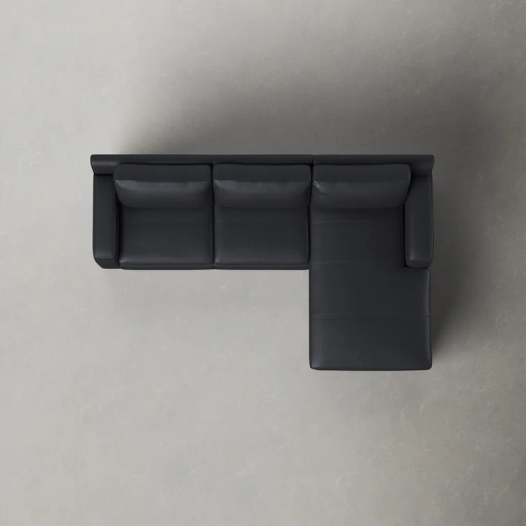 Denali 2 - Piece Leather Sectional