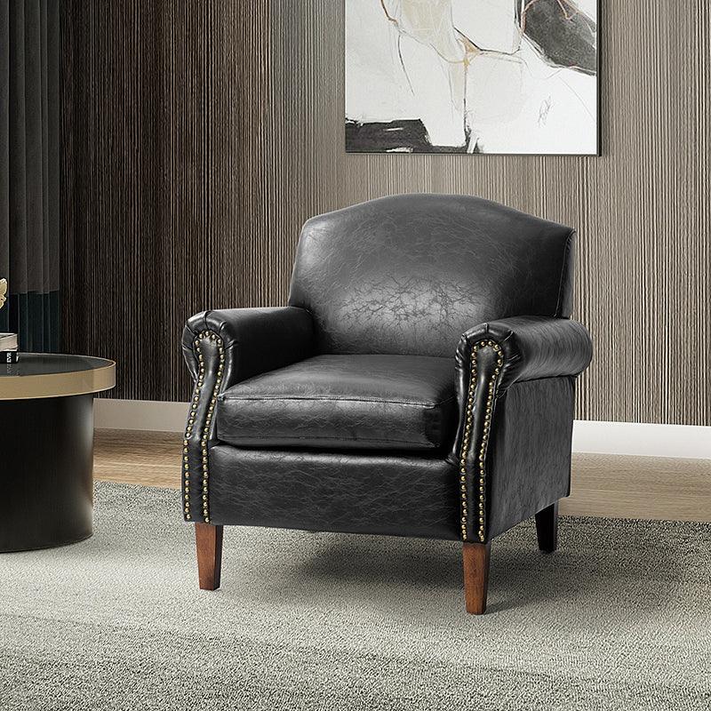 Gianfranco Vegan Leather Armchair