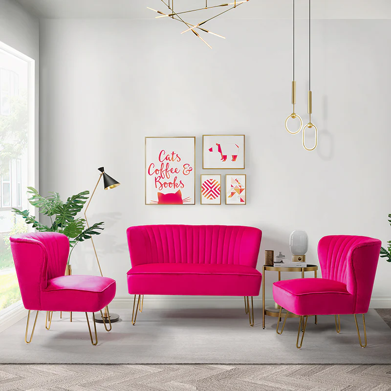 Ainhoa 3-Piece Living Room Set