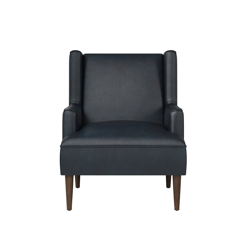 Gregor Vegan Leather Accent Chair