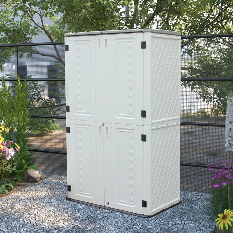 4 ft. W x 4 ft. D Metal Tool Shed