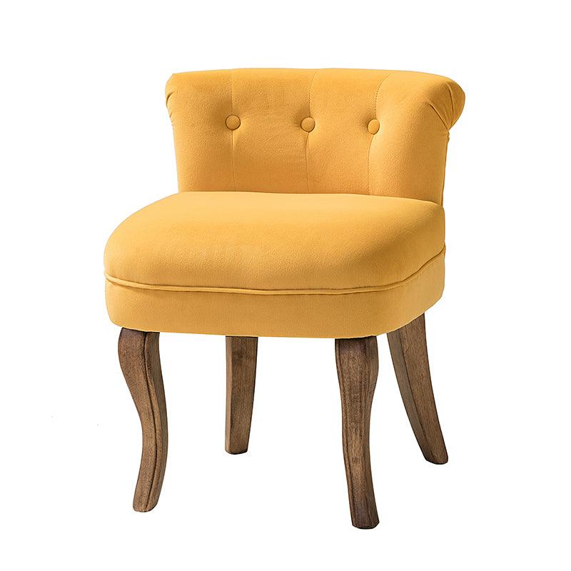 Moises Velvet Vanity Stool