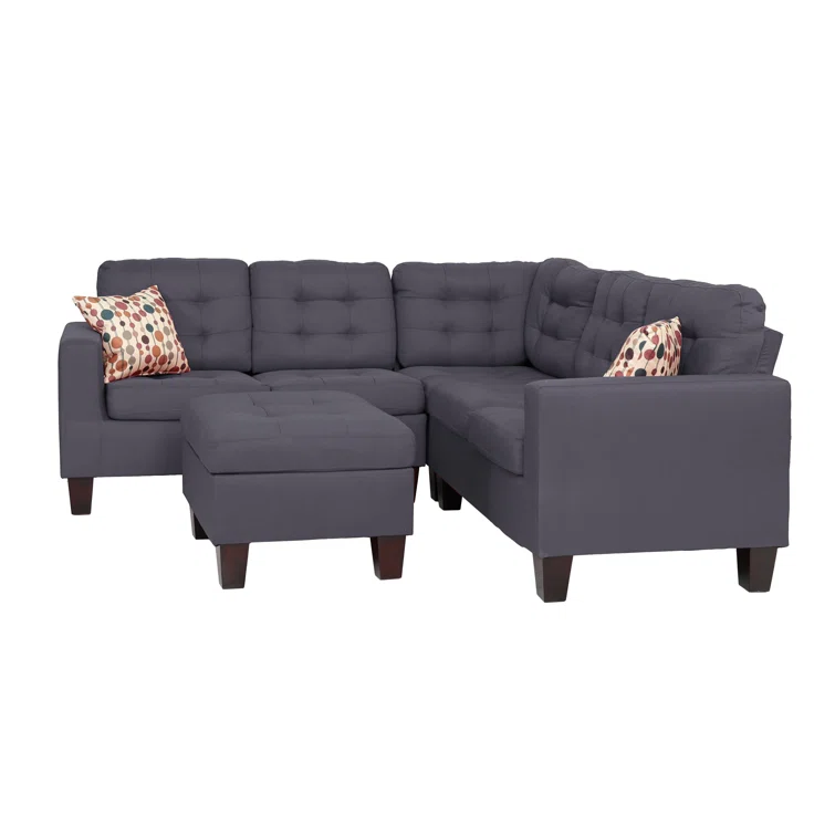 4 - Piece Upholstered Sectional