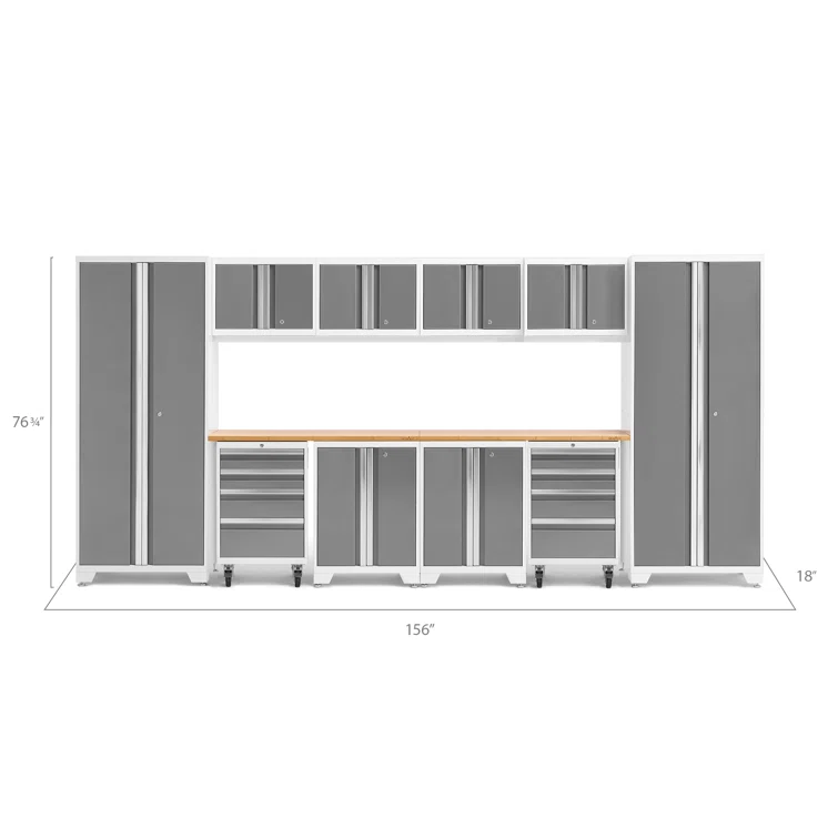 Bold Series 12 Piece Garage Storage Cabinet Set