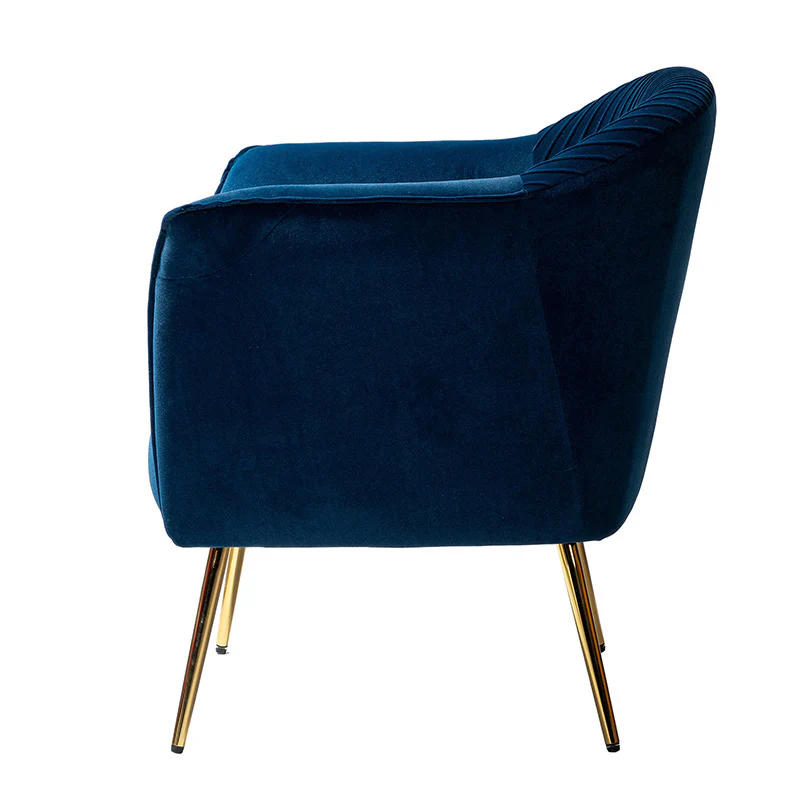 Aduna Modern Upholstered Barrel Armchair