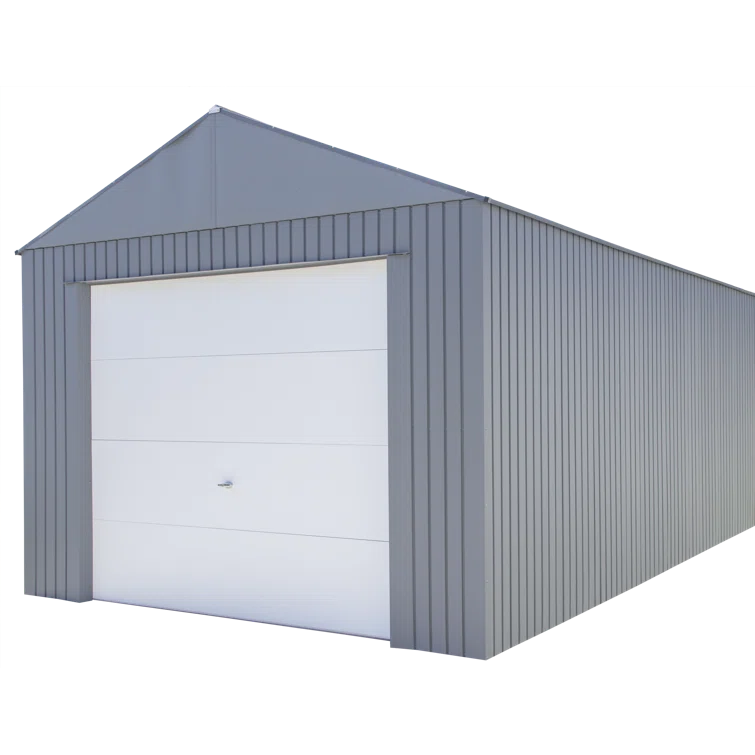 Everest 12 ft. x 20 ft. Metal Garage Shed