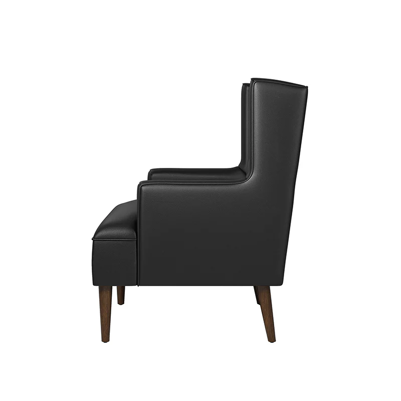 Gregor Vegan Leather Accent Chair