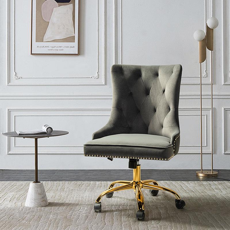 Adega Velvet Adjustable Office Chair