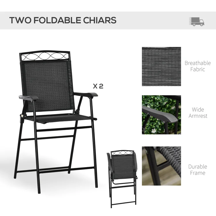 Aalbert 2 - Person Round Outdoor Dining Set