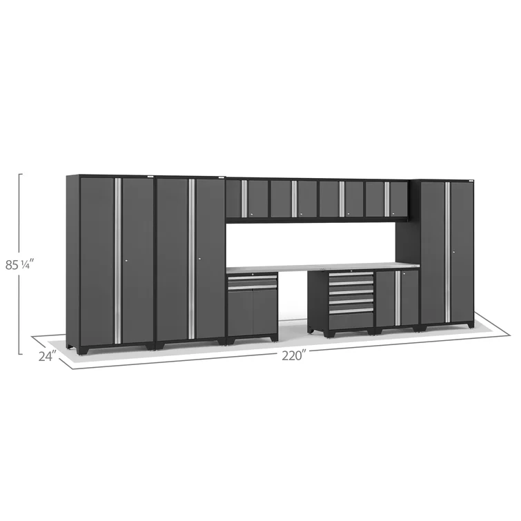 Pro Series 12 Piece Storage Cabinet Set