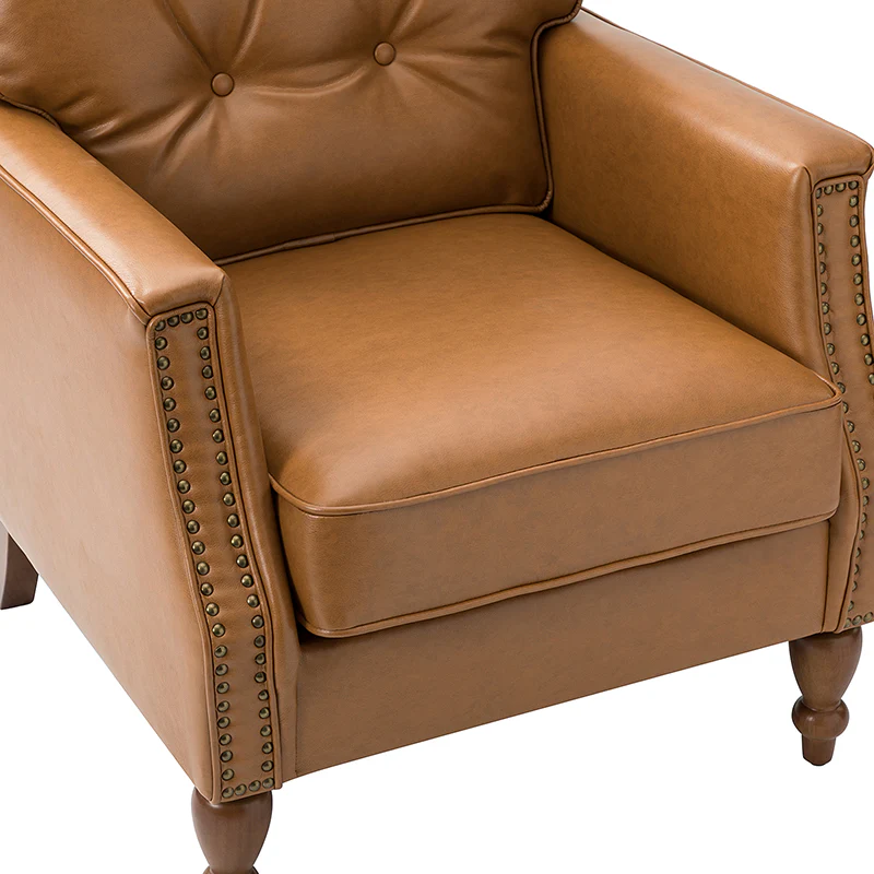 Francesco Vegan Leather Armchair