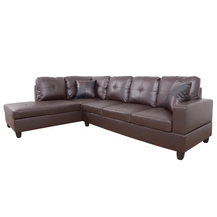 Mavretta Faux Leather Sectional