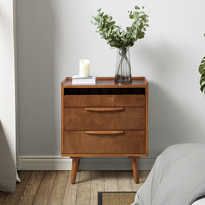Janet 3 - Drawer Nightstand