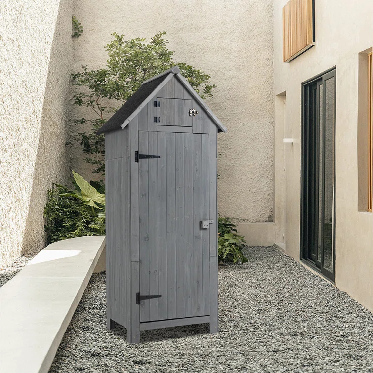 3 ft. W x 2 ft. D Vertical Tool Shed