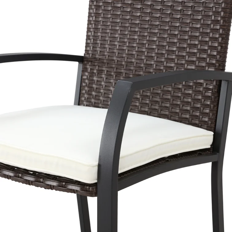 6 - Person Square Outdoor Dining Set with Cushions
