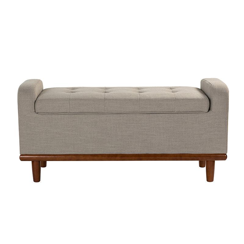 Clover Upholstered Flip Top Storage Bench