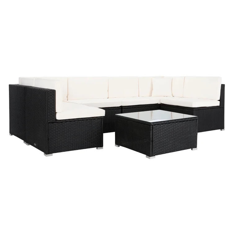 Azrien 6 - Person Outdoor Seating Group with Cushions
