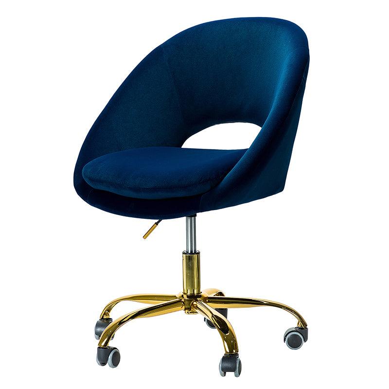 Ramona Velvet Upholstered Office Chair