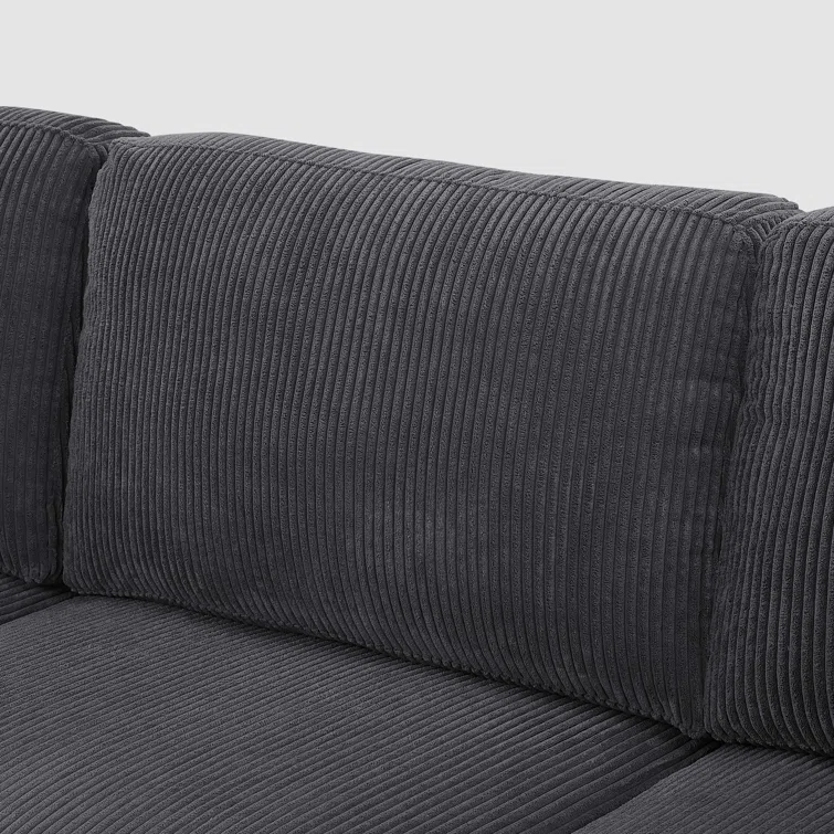 Maicee 2 - Piece Corduroy Sectional