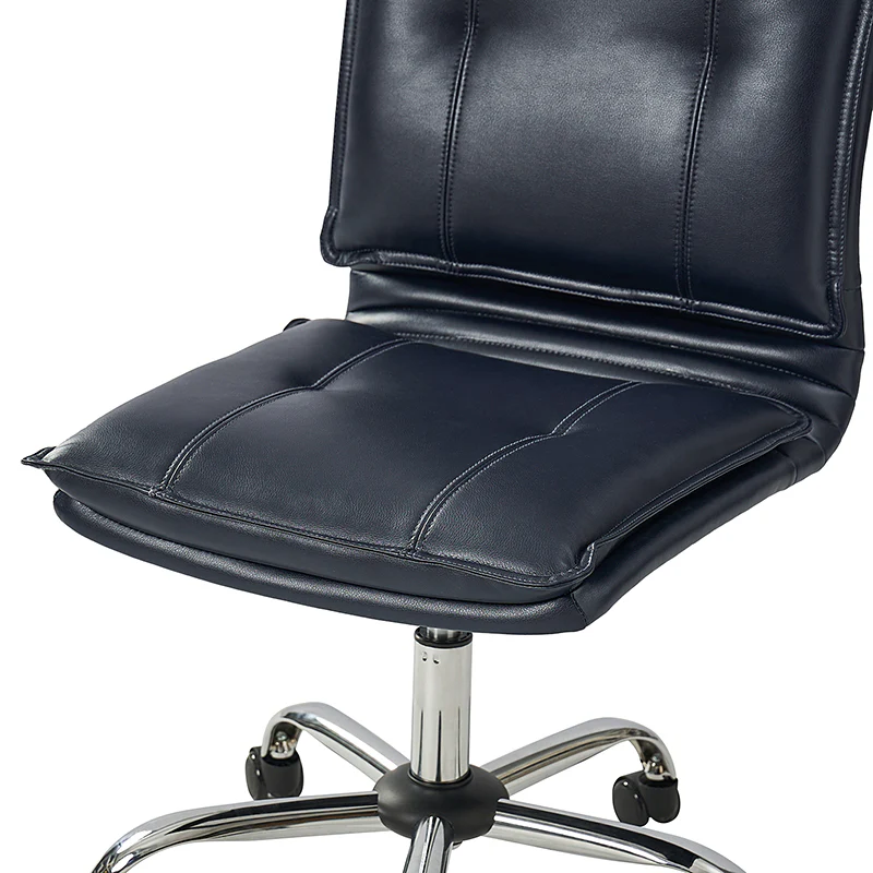 Edwin Leather Swivel Task Chair