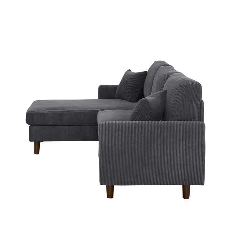 Maicee 2 - Piece Corduroy Sectional