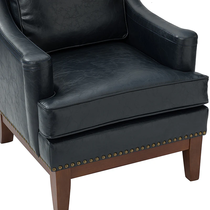 Christoph Vegan Leather Armchair
