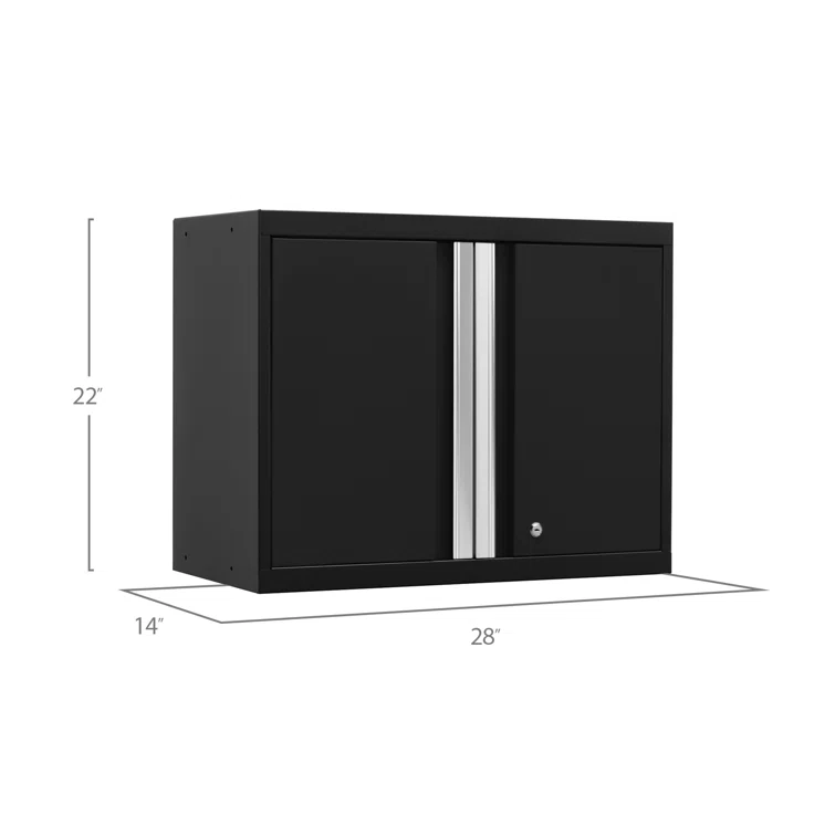 Pro Series Black Wall Cabinet