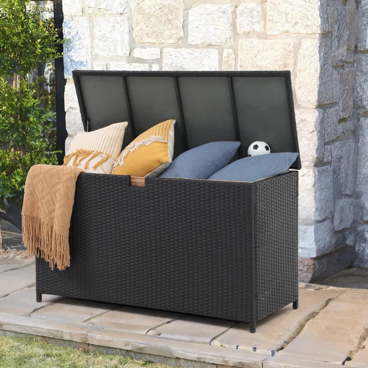 Sunsitt 50.87'' W 120 Gallons Water Resistant Deck Box