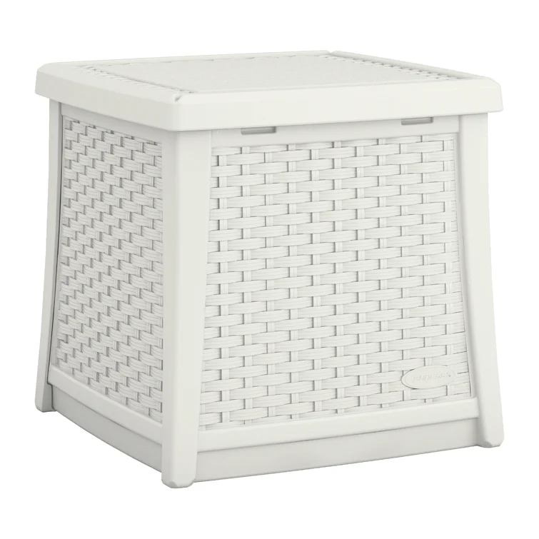Suncast 18.75'' W 13 Gallons Water Resistant Resin Deck Box