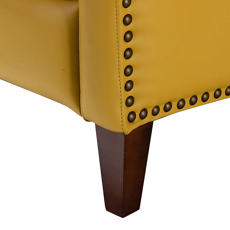 Deliat Genuine Leather Rocker Recliner