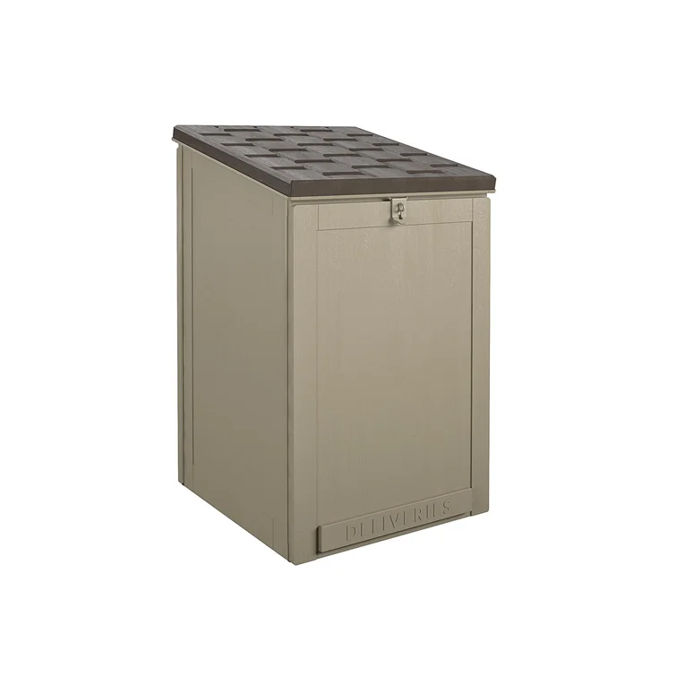 BoxGuard Large Lockable Package Delivery and Storage Box, 6.3 cubic feet