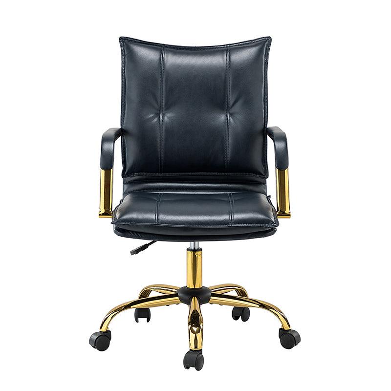Michele Vegan Leather Task Accent Chair