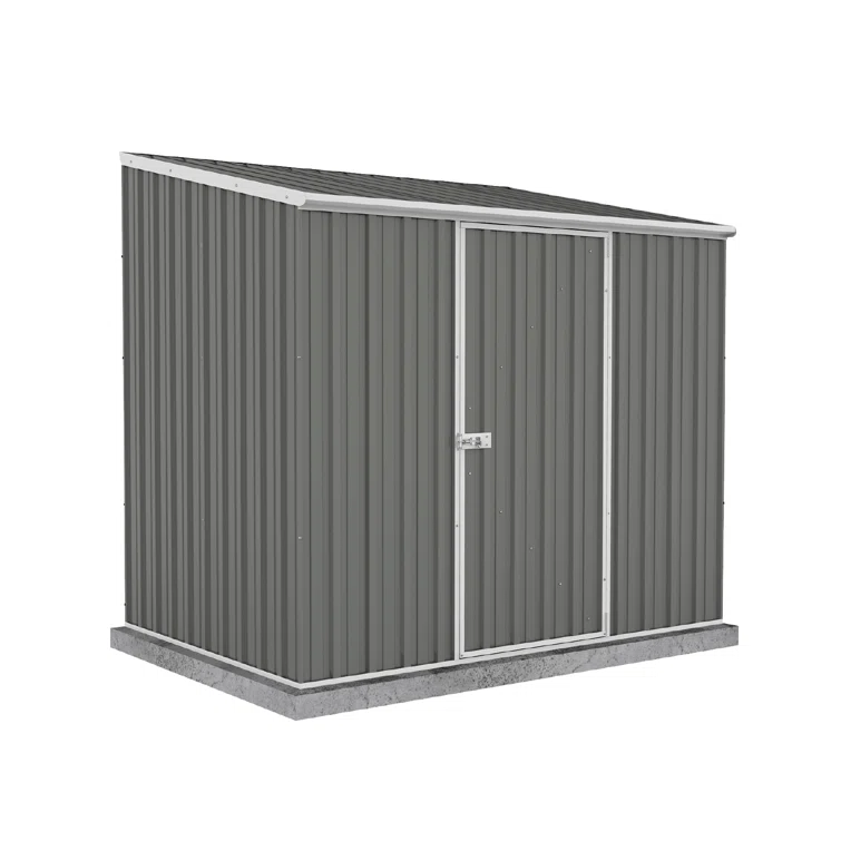 Space Saver Metal Garden Shed 7.5' x 5' - Woodland Gray