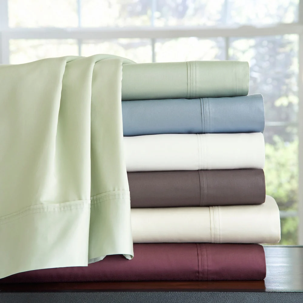 Pointehaven Long Staple Cotton Extra Deep Pocket 400 Thread Count Bed Sheet Set