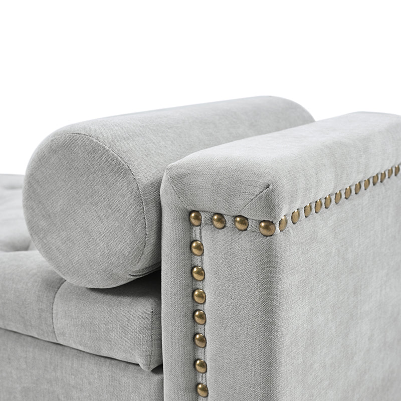Rosana Storage Bench with Waterproof Fabric