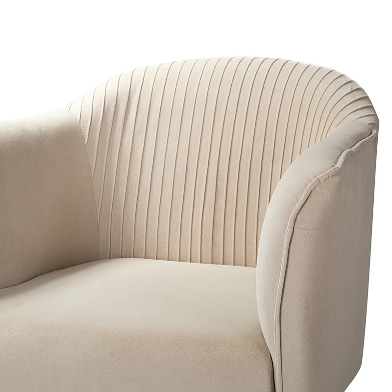 Aduna Modern Upholstered Barrel Armchair