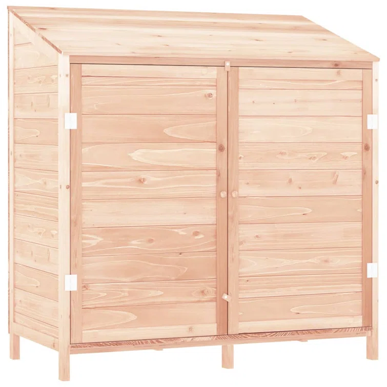 VidaXL Outdoor Storage Shed Garden Shed Wooden Storage Shed Solid Fir Wood