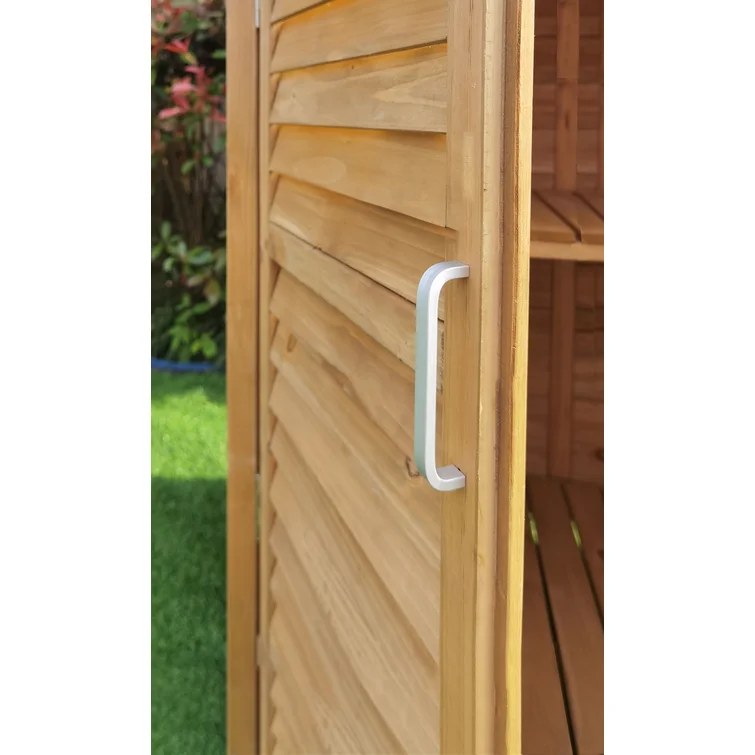 3 ft. W x 2 ft. D Solid Wood Vertical Storage Shed