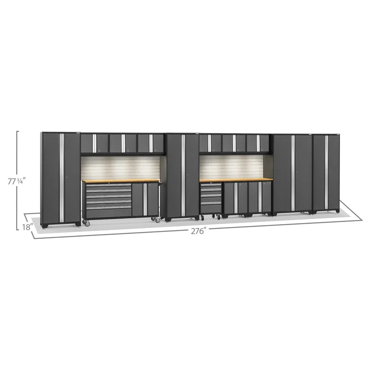 Bold Series 15 Piece Garage Storage Cabinet Set