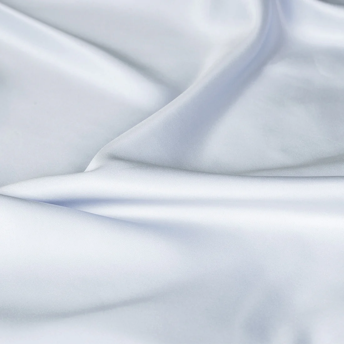 Satin Pillowcase Ruffled Pillow Shams Set of 2,